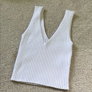 Madewell V-Neck Sweater Tank